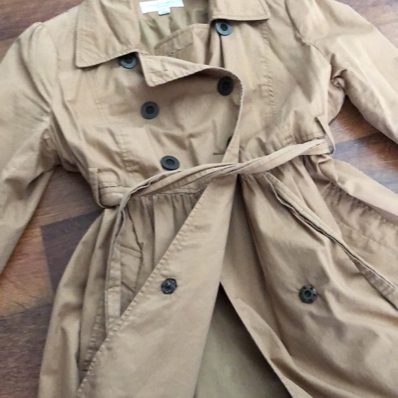 Camel colored maternity coat - Picture 4 of 6